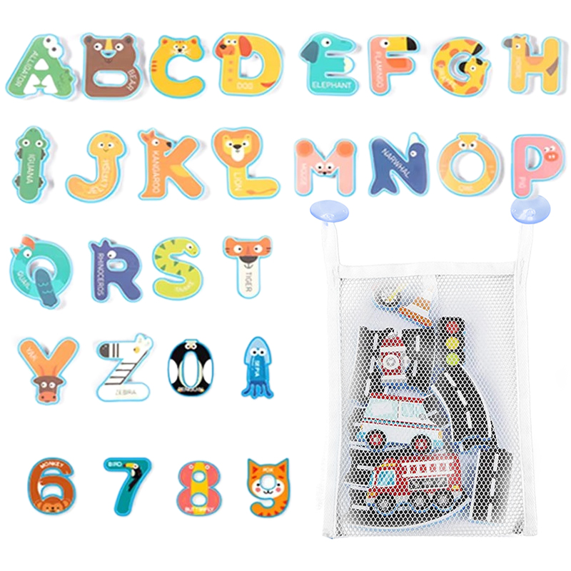 Bath Letter Number Foam - Детские игрушки для ванной, забавная пена,