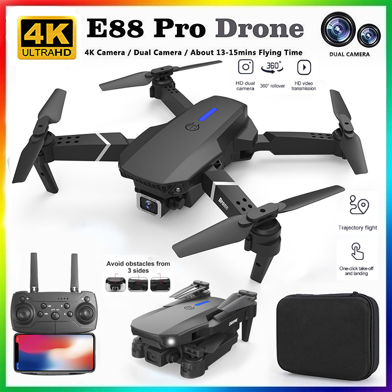 Kids Toys Drone - Новый профессиональный квадрокоптер E88 2026 года