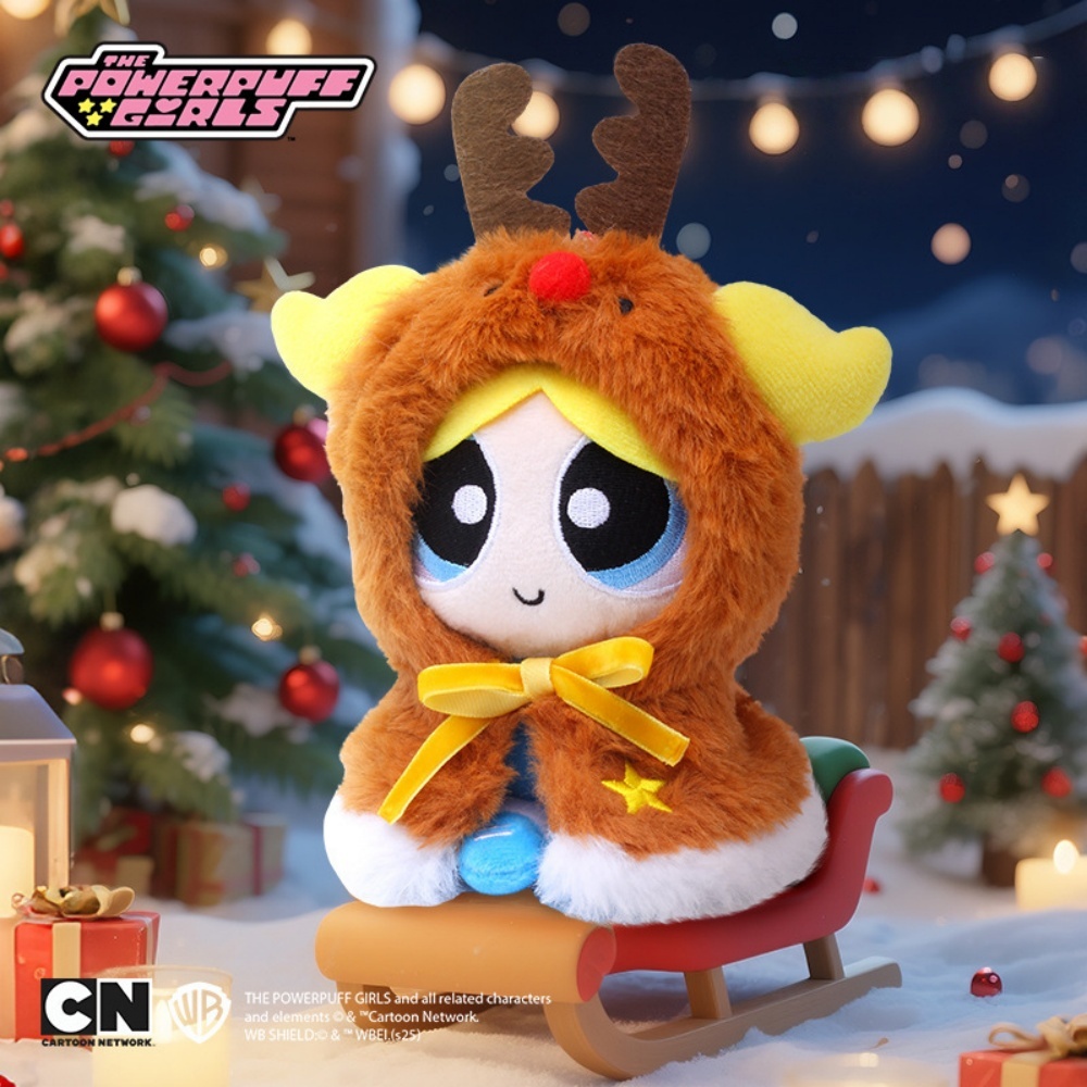 Kids Toys Resale - Оригинальный плюшевый брелок-игрушка «Суперкрошки»: Блоссом, Бабблс,