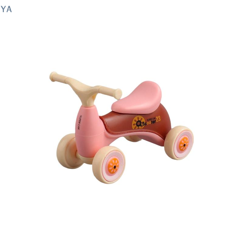 Kids Toys Scooter - Игрушечная мини-машинка-симулятор для детей, четырехколесный самокат-каталка,