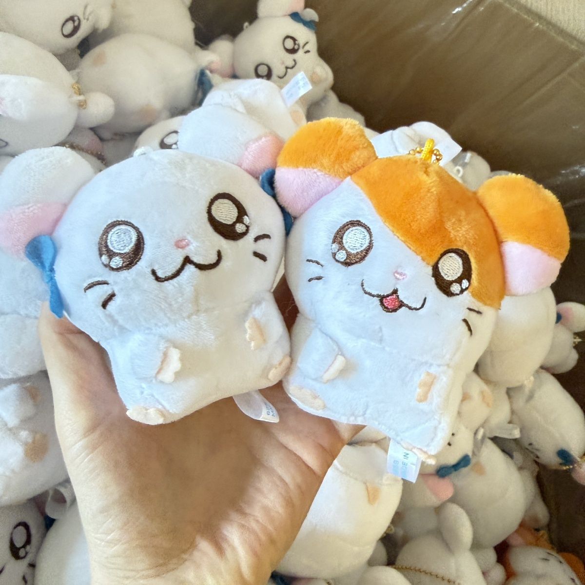 Kids Toys Resale - Милый плюшевый брелок-подвеска Хамтаро Бижу для