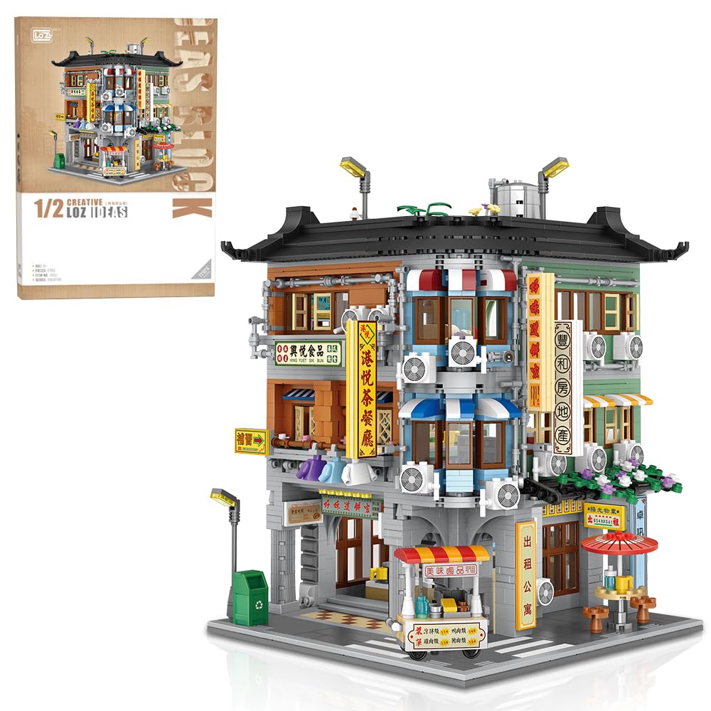 Kids Toys Hong Kong - 2763 шт., Детский конструктор «Угловое здание»