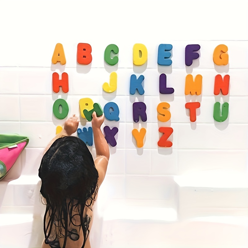 Bath Letter Number Foam - 36 шт., Детский развивающий набор для