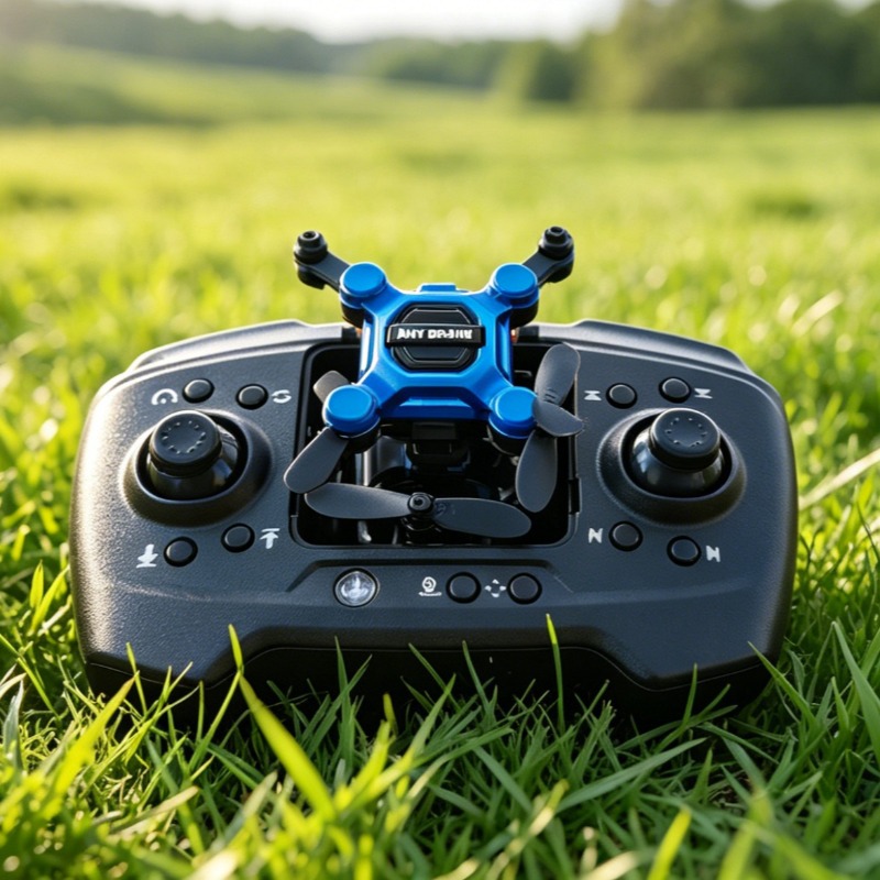 Kids Toys Drone - Мини-складной дрон-вертолет с аэрокамерой и пультом