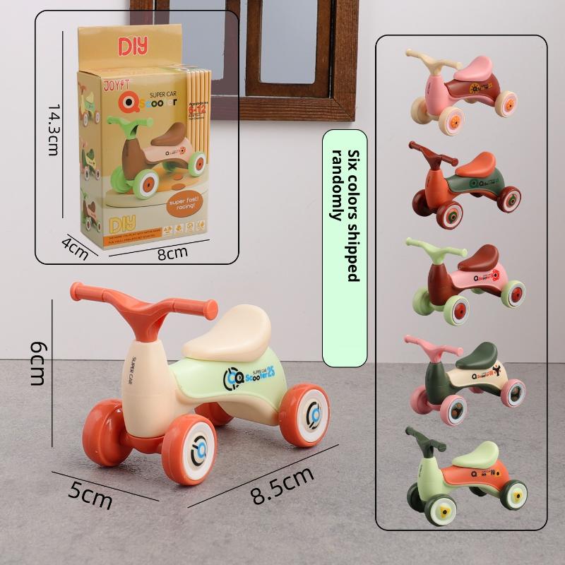 Kids Toys Scooter - 1 шт. Имитационная миниатюрная милая детская
