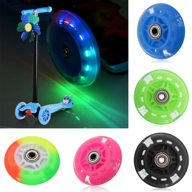 Kids Toys Scooter - Светодиодные мигающие колеса для самоката, миниатюрные