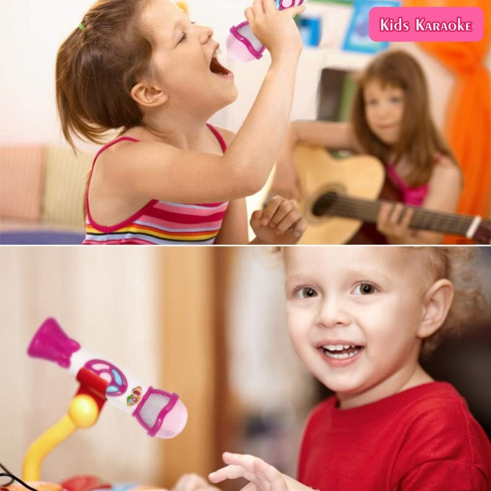 Kids Microphone Karaoke - Детский микрофон с функцией изменения голоса,