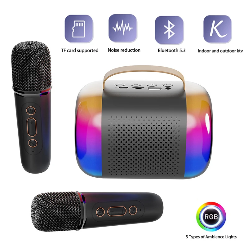 Новый мини-микрофон с динамико – обзор и цена Kids Microphone Karaoke