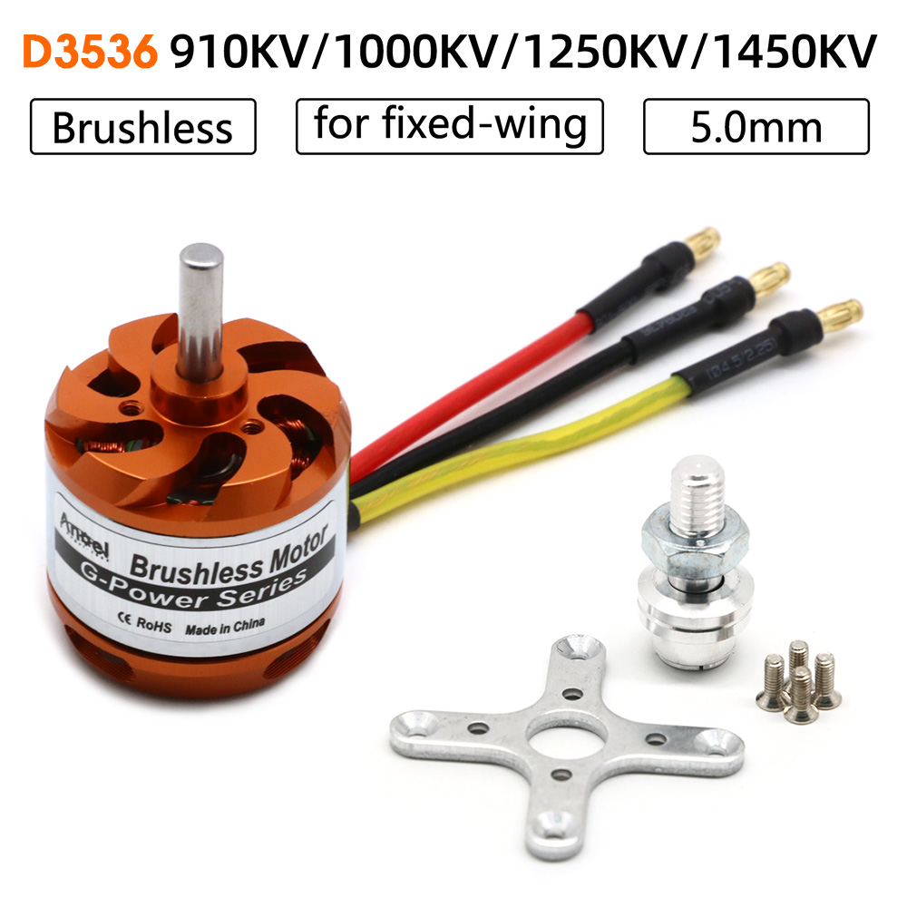 Бесщеточный мотор D3536 910KV  – обзор и цена Rc Helicopter Mini