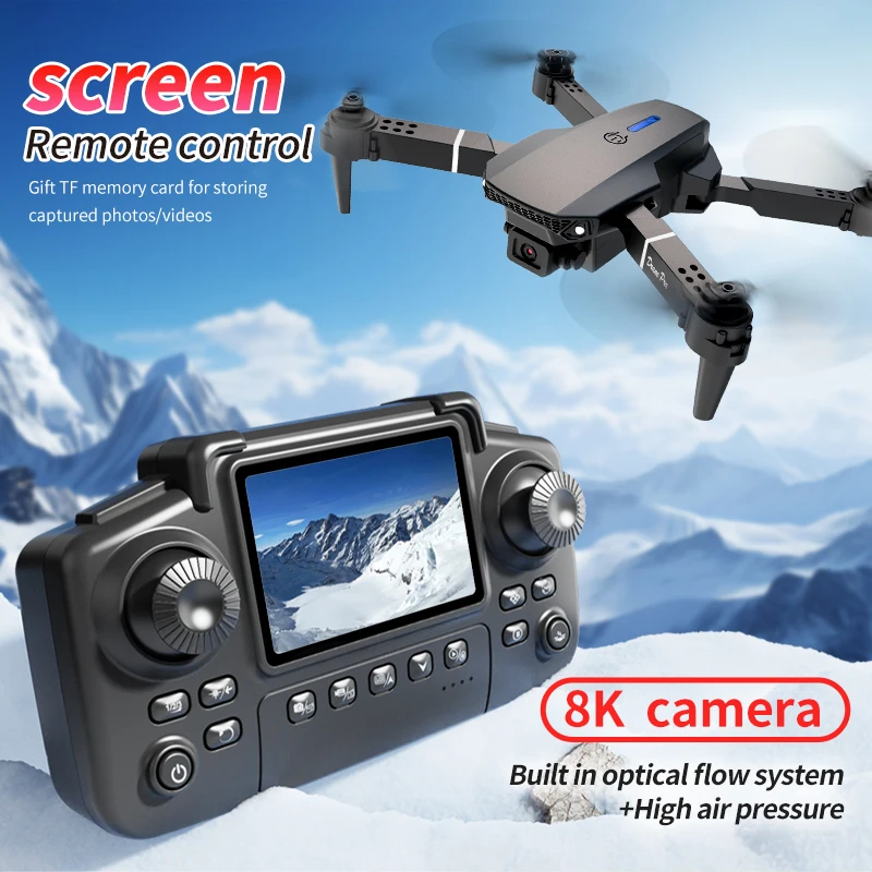 Профессиональный дрон E88 PRO  – обзор и цена Kids Toys Drone