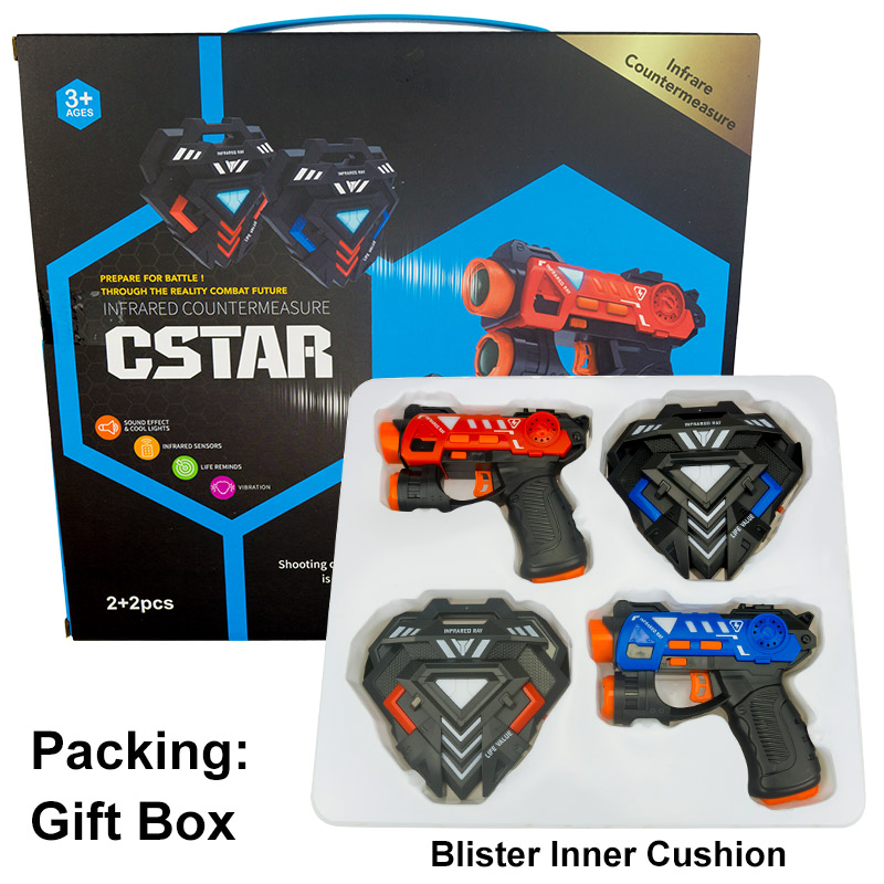 Набор лазертаг-пистолетов, эле – обзор и цена Laser Tag Set Kids