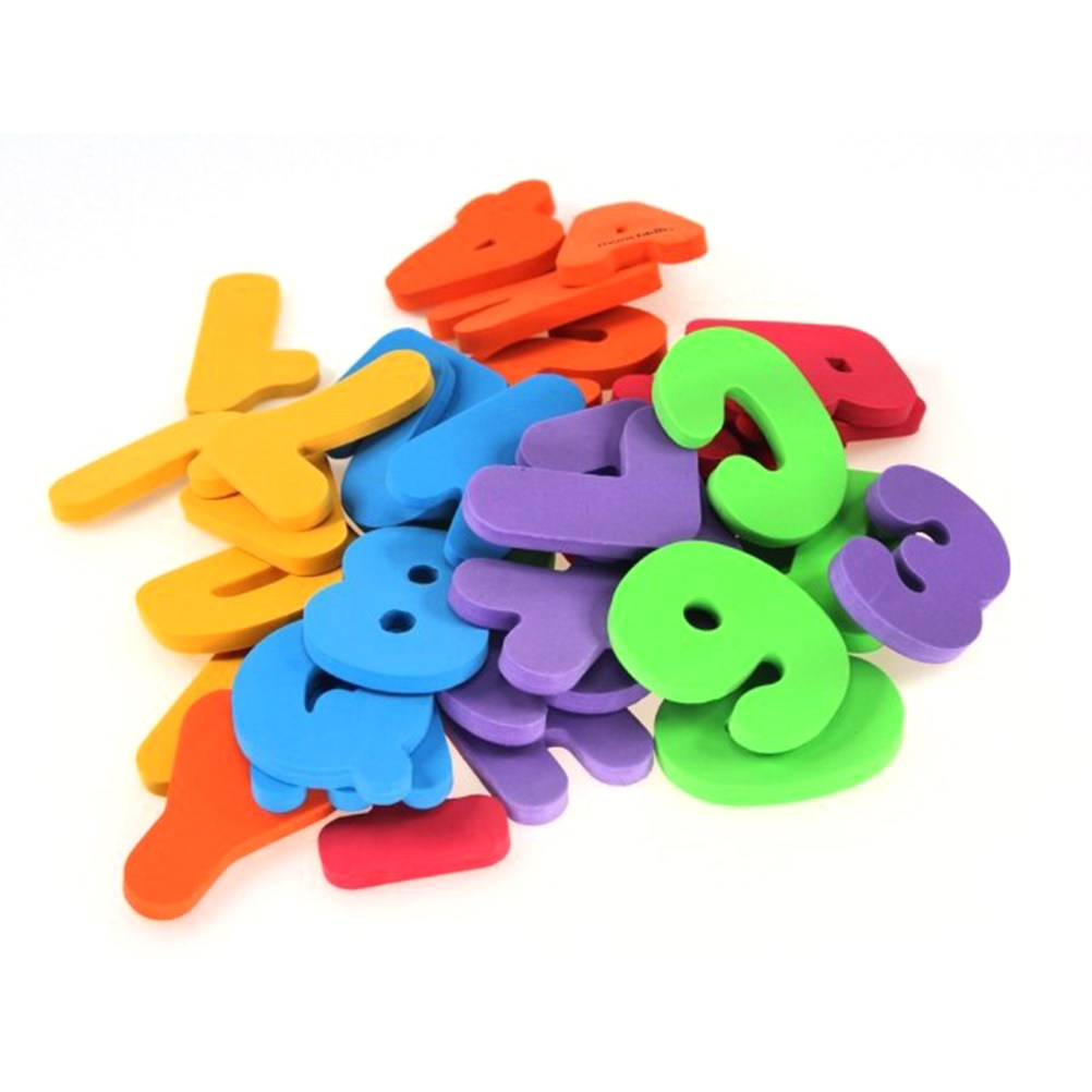 Набор из 36 игрушек для ванной – обзор и цена Bath Letter Number Foam