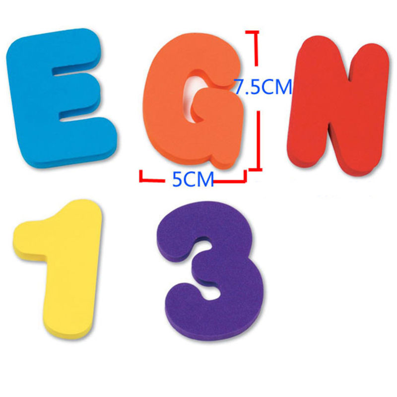 36 шт./компл. детская развиваю – обзор и цена Bath Letter Number Foam