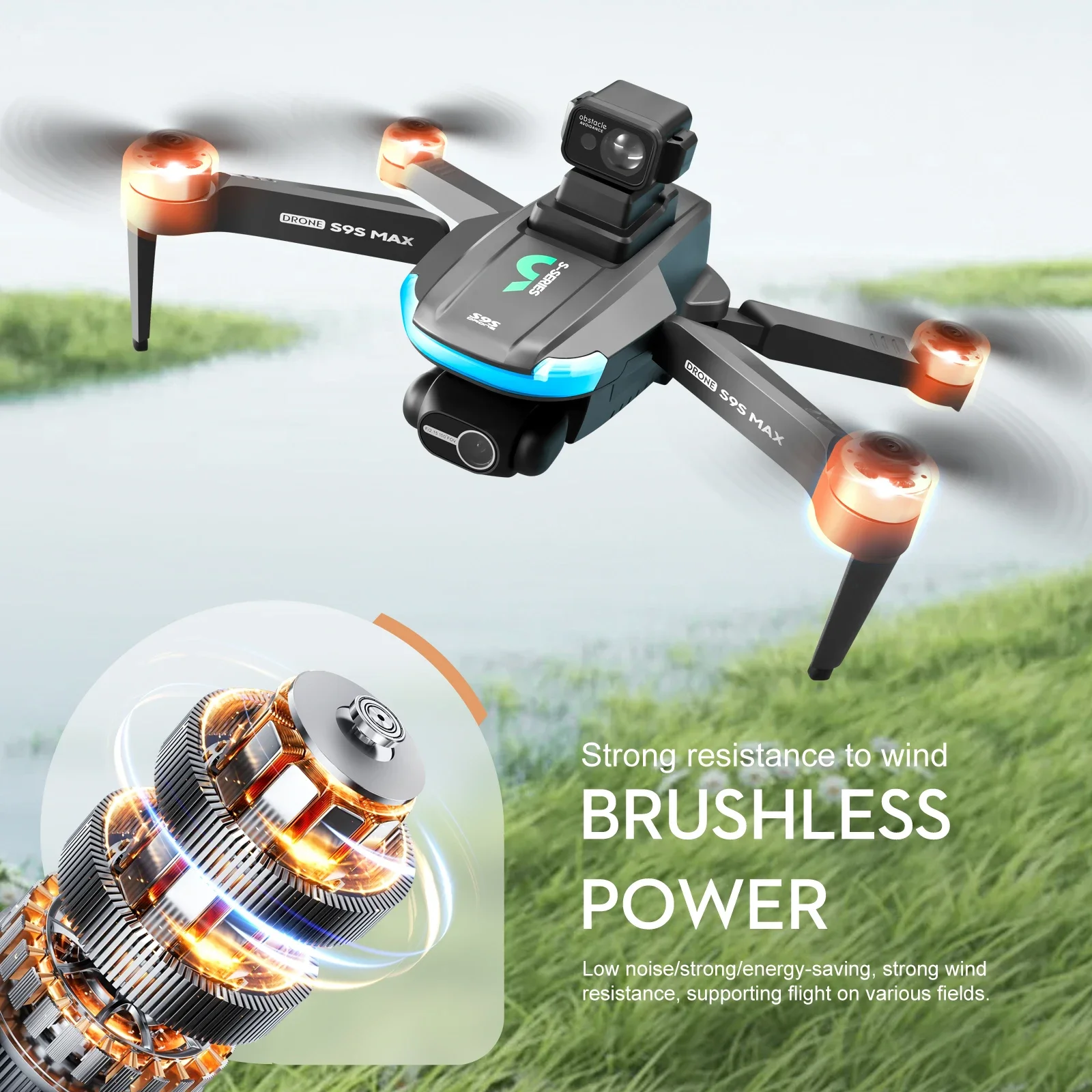 НОВЫЙ S9S MAX MINI Drone 4K 2- – обзор и цена Rc Helicopter Mini
