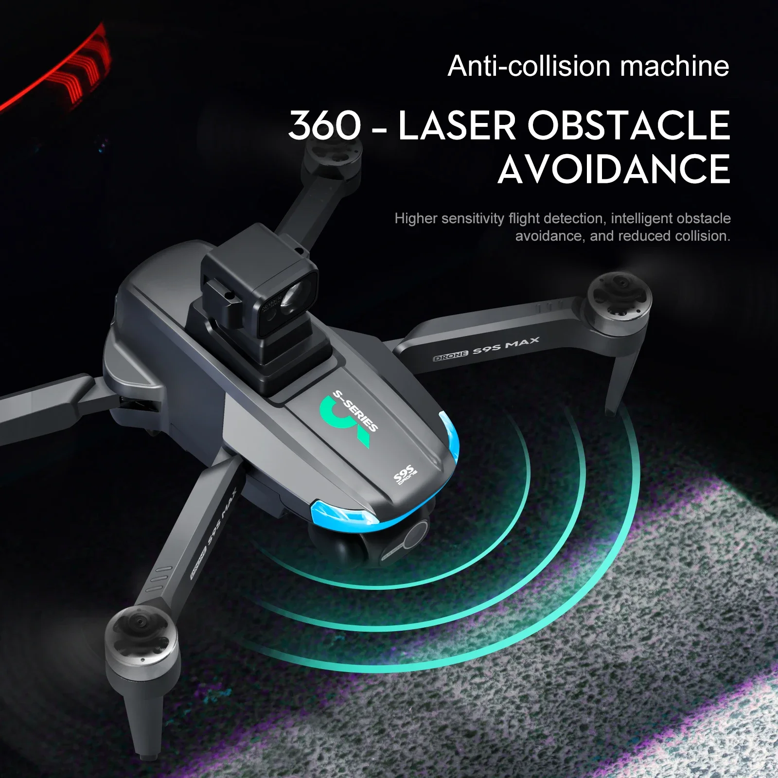 НОВЫЙ S9S MAX MINI Drone 4K 2- – обзор и цена Rc Helicopter Mini