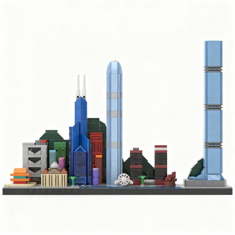 Набор строительных блоков MOC  – обзор и цена Kids Toys Hong Kong