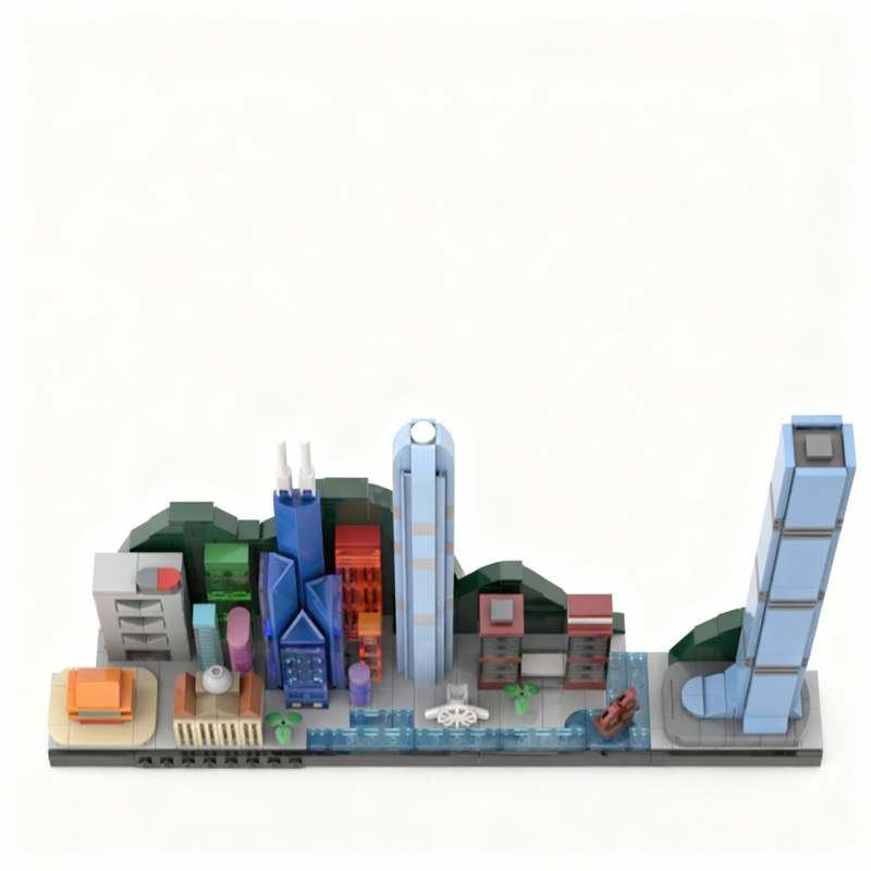 Набор строительных блоков MOC  – обзор и цена Kids Toys Hong Kong