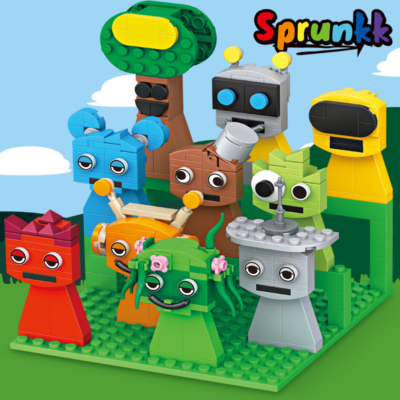 9 шт. MOC фигурки, набор строи – обзор и цена Kids Toys Easter