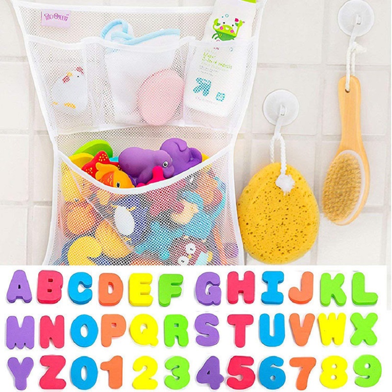 Детская игрушка-пазл для ванно – обзор и цена Bath Letter Number Foam