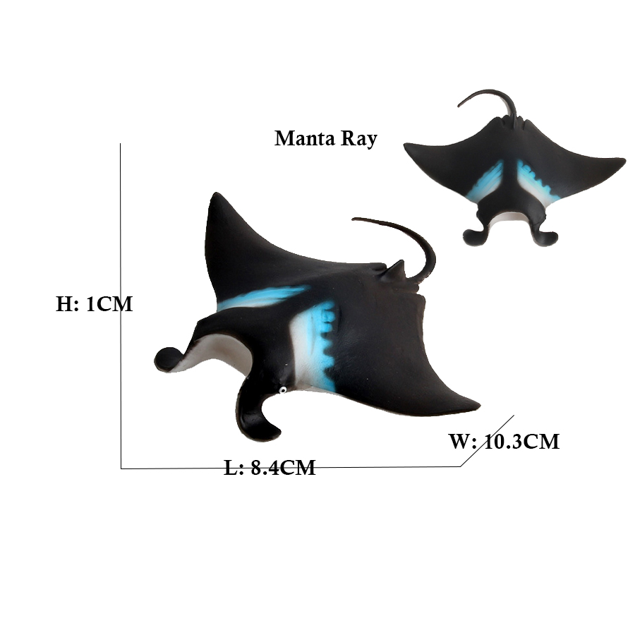 Stingray Manta Ray фигурки рыб – обзор и цена Kids Toys Reviews