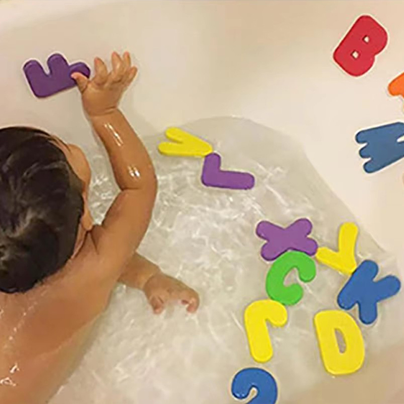 Детские игрушки для ванной, за – обзор и цена Bath Letter Number Foam