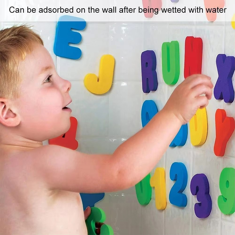 Детские игрушки для ванной, за – обзор и цена Bath Letter Number Foam