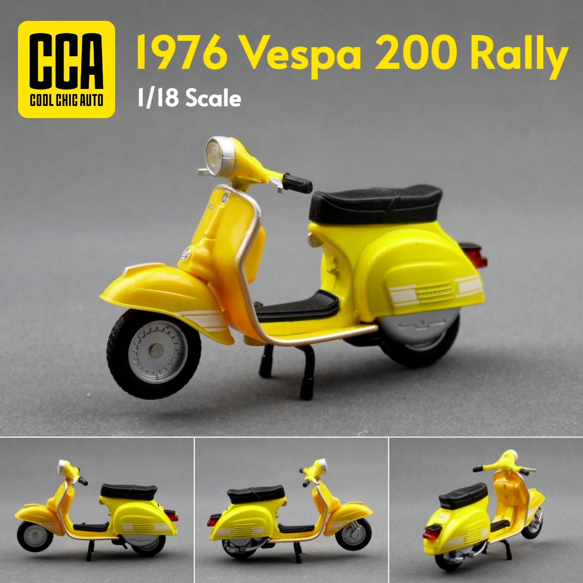 1/18 Vespa 200, раллийный элек – обзор и цена Kids Toys Scooter