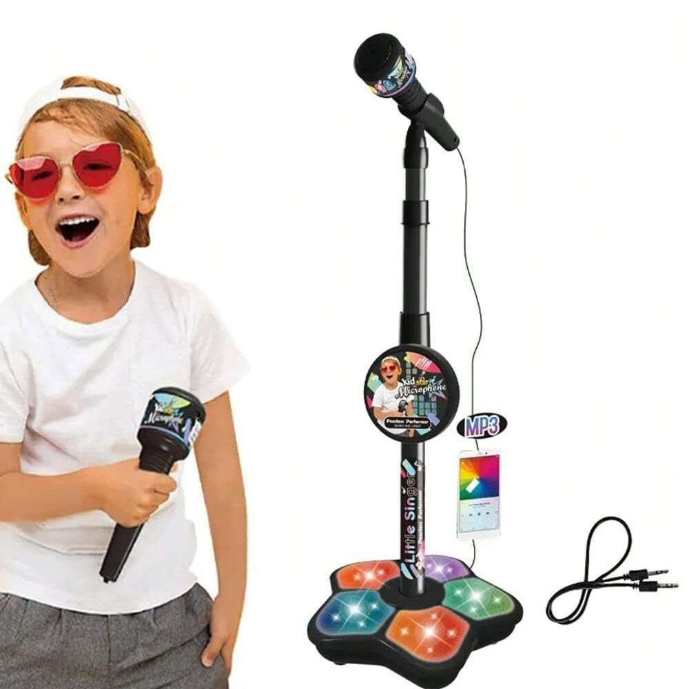 Детская игрушка-подставка для  – обзор и цена Kids Microphone Karaoke