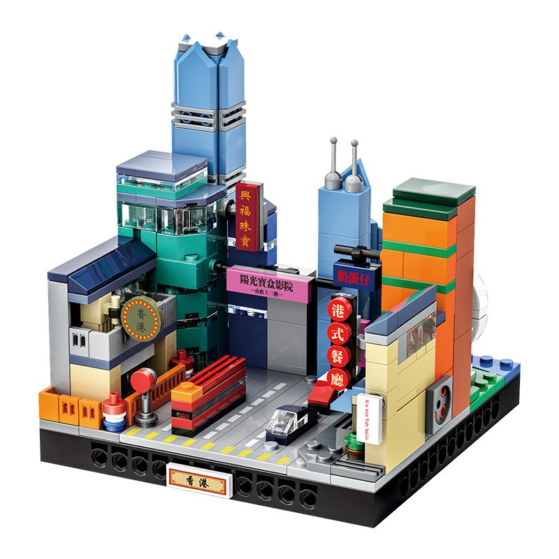 Набор миниатюрных блоков «Горо – обзор и цена Kids Toys Hong Kong