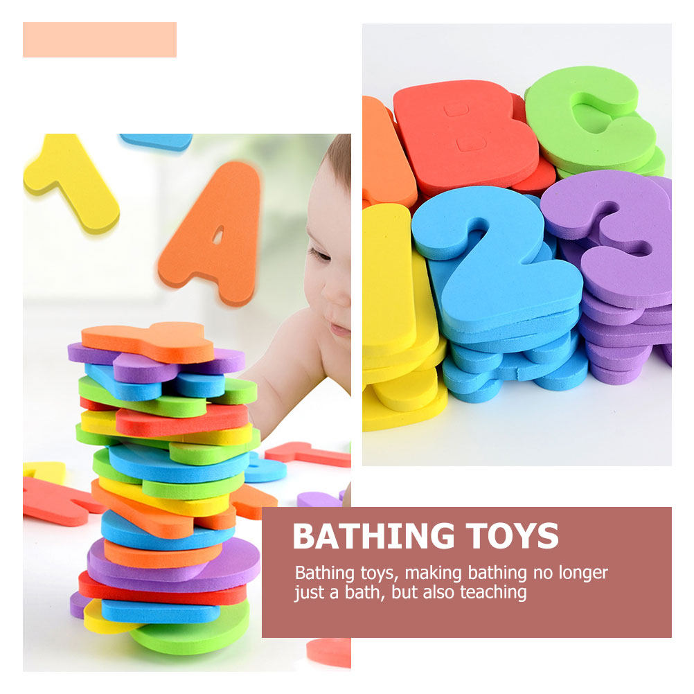 Набор обучающих игрушек для ва – обзор и цена Bath Letter Number Foam