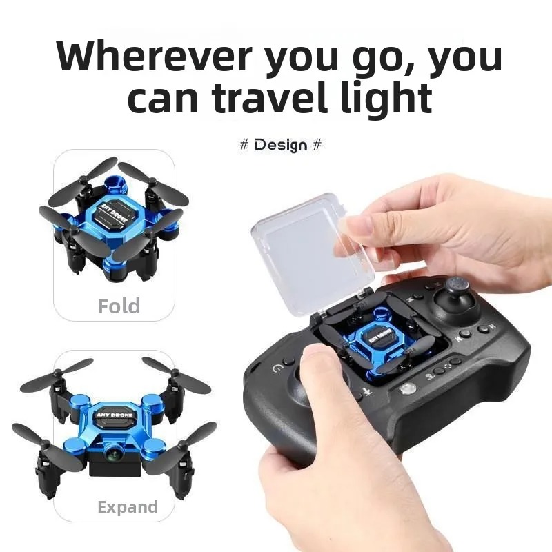 Мини-складной дрон-вертолет с  – обзор и цена Kids Toys Drone