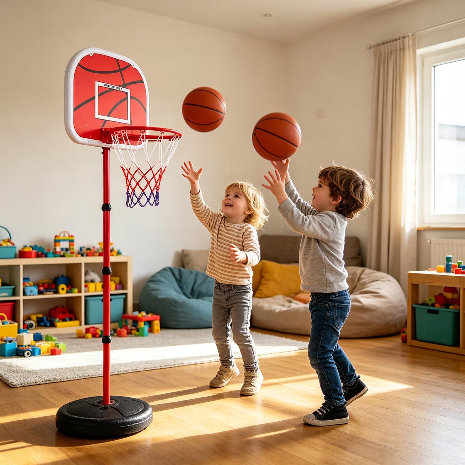Баскетбольное кольцо и стойка  – обзор и цена Basketball Hoop Kids Indoor