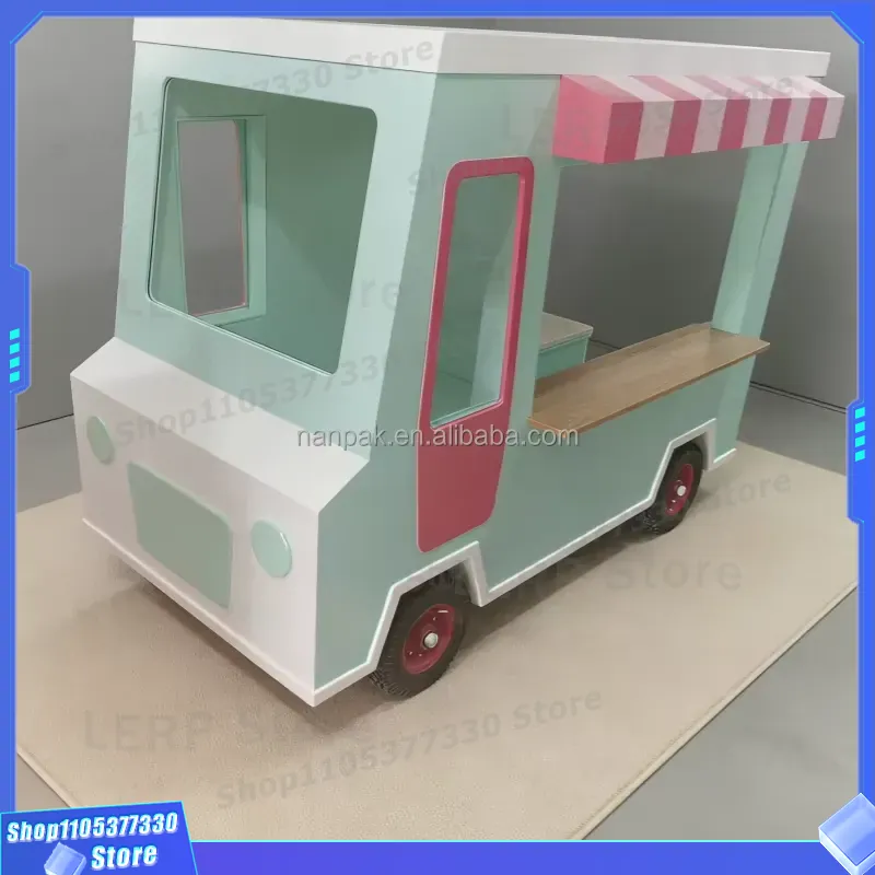 Деревянная тележка-мороженица  – обзор и цена Kids Toys Mall