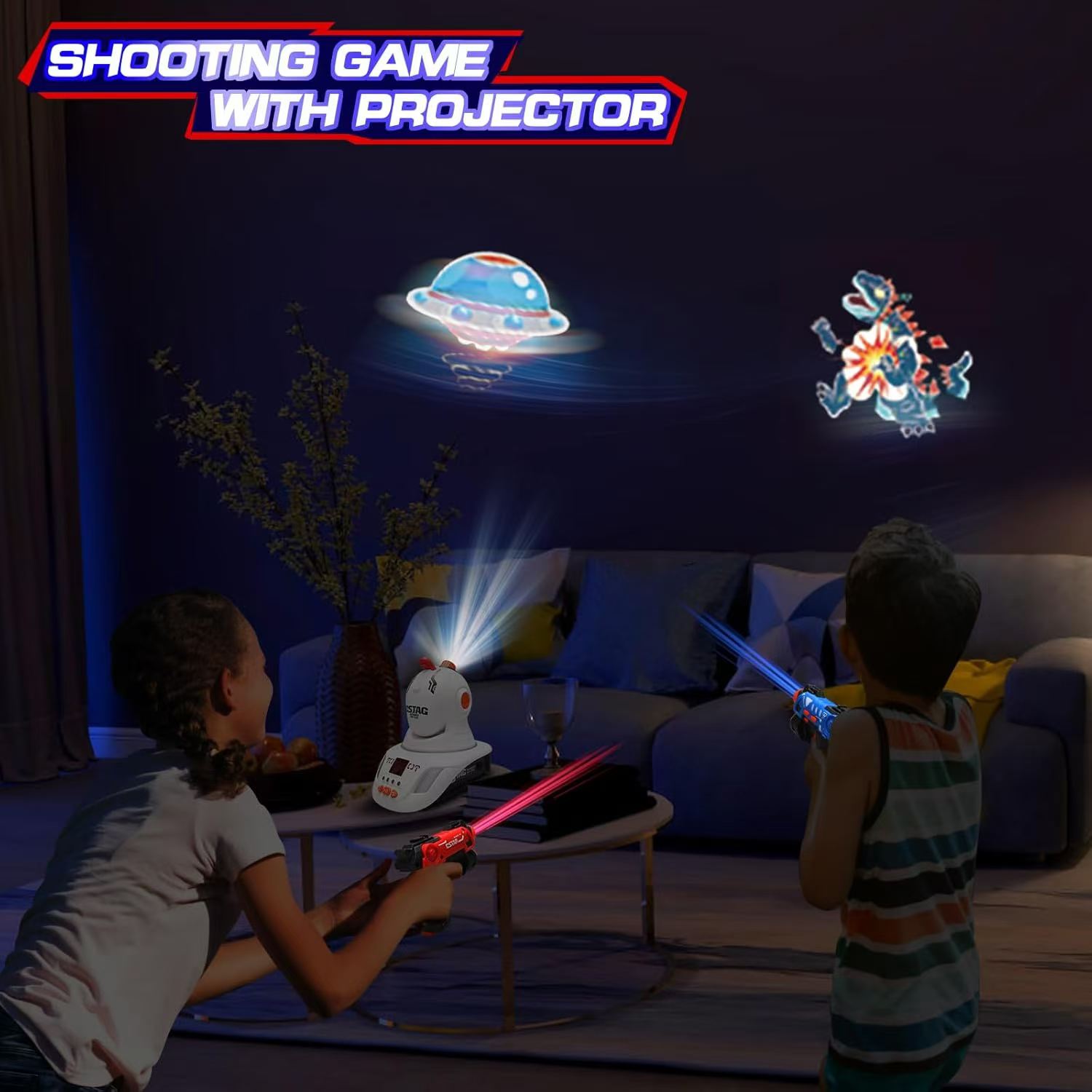 CSTAG утка охота стрельба игра – обзор и цена Laser Tag Set Kids