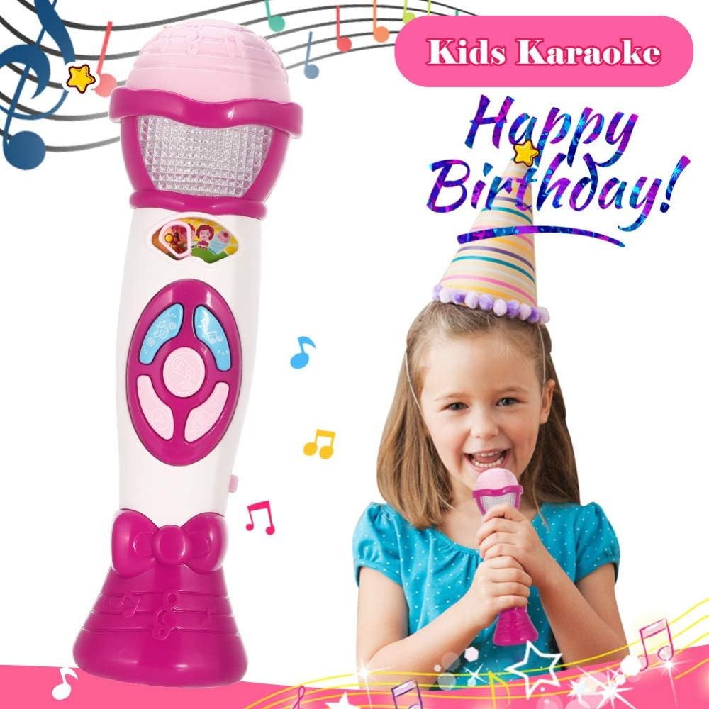 Детский микрофон с функцией из – обзор и цена Kids Microphone Karaoke