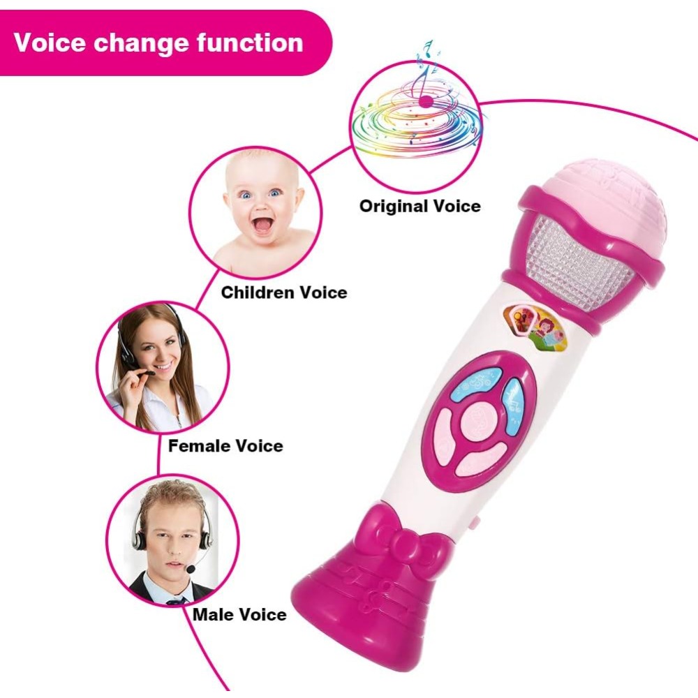 Детский микрофон с функцией из – обзор и цена Kids Microphone Karaoke