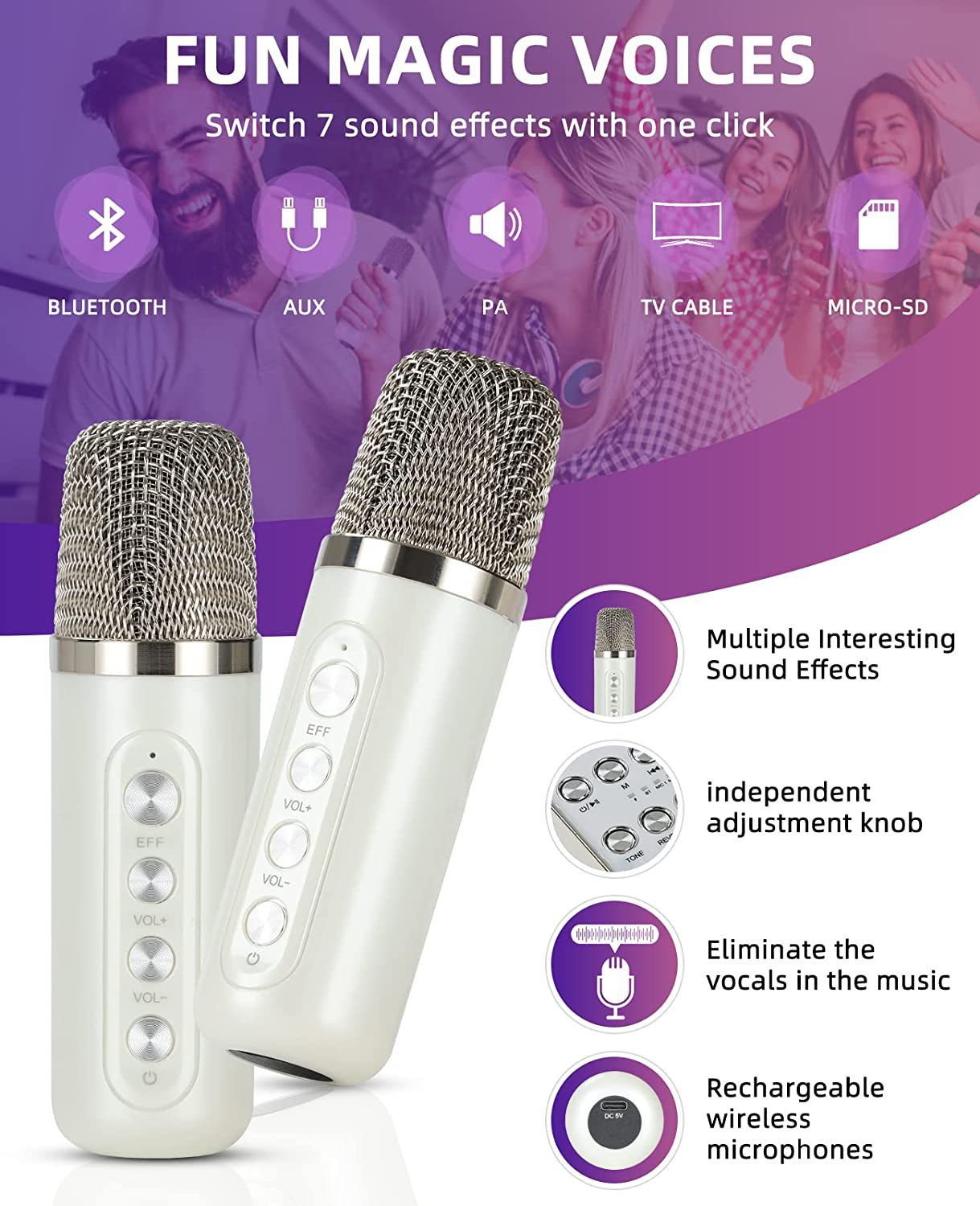 Портативная караоке-система KT – обзор и цена Kids Microphone Karaoke