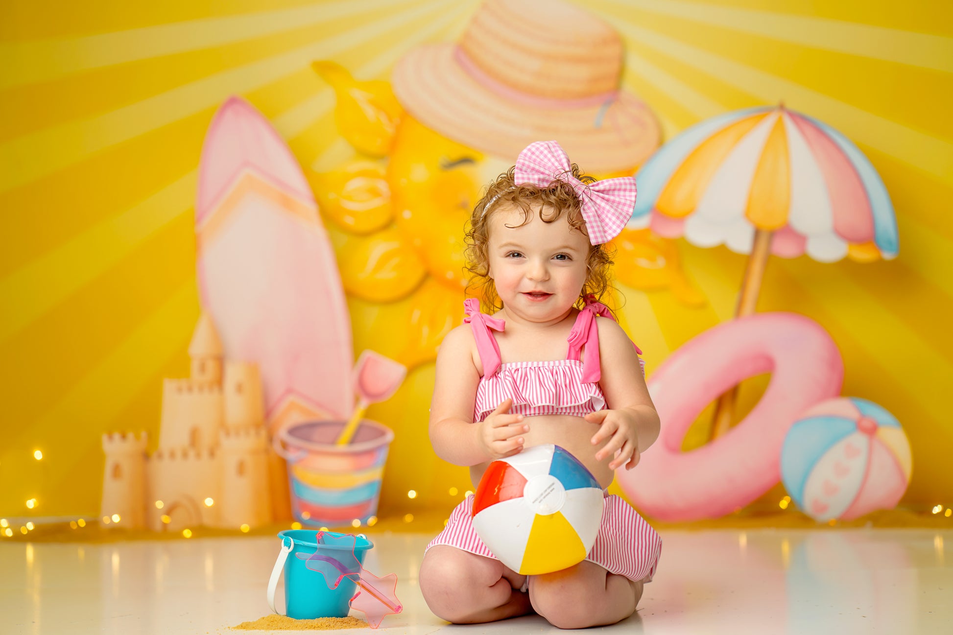 Яркий летний пляжный фон для ф – обзор и цена Toys Background For Kids