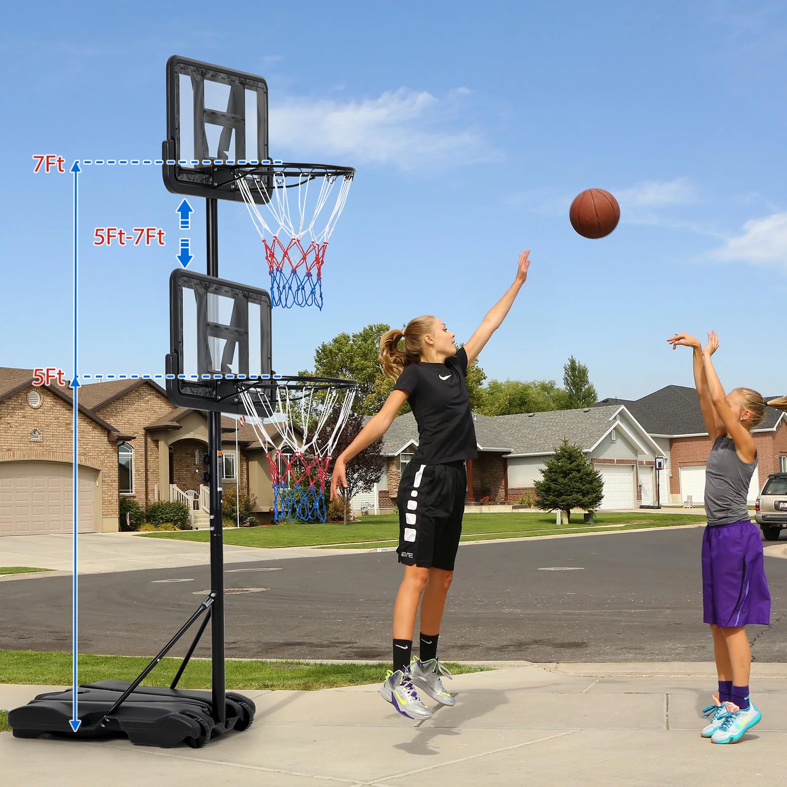 Детское баскетбольное кольцо,  – обзор и цена Basketball Hoop Kids Indoor